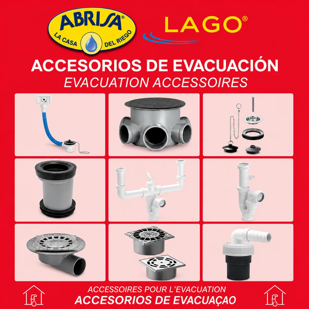 Accesorios de evacuación Abrisa